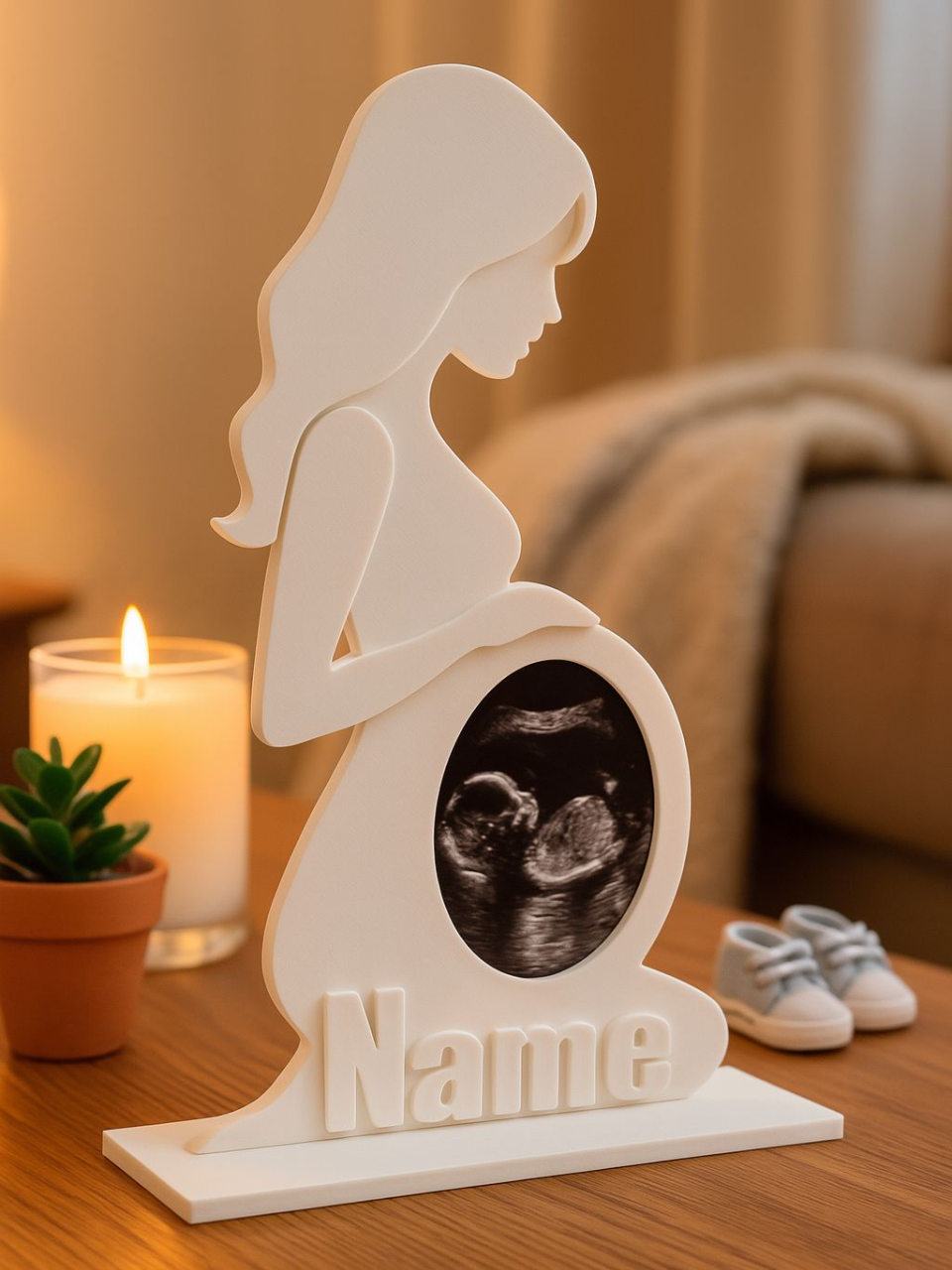 MamaGlow Memory Frame  Pregnancy Scan Display
